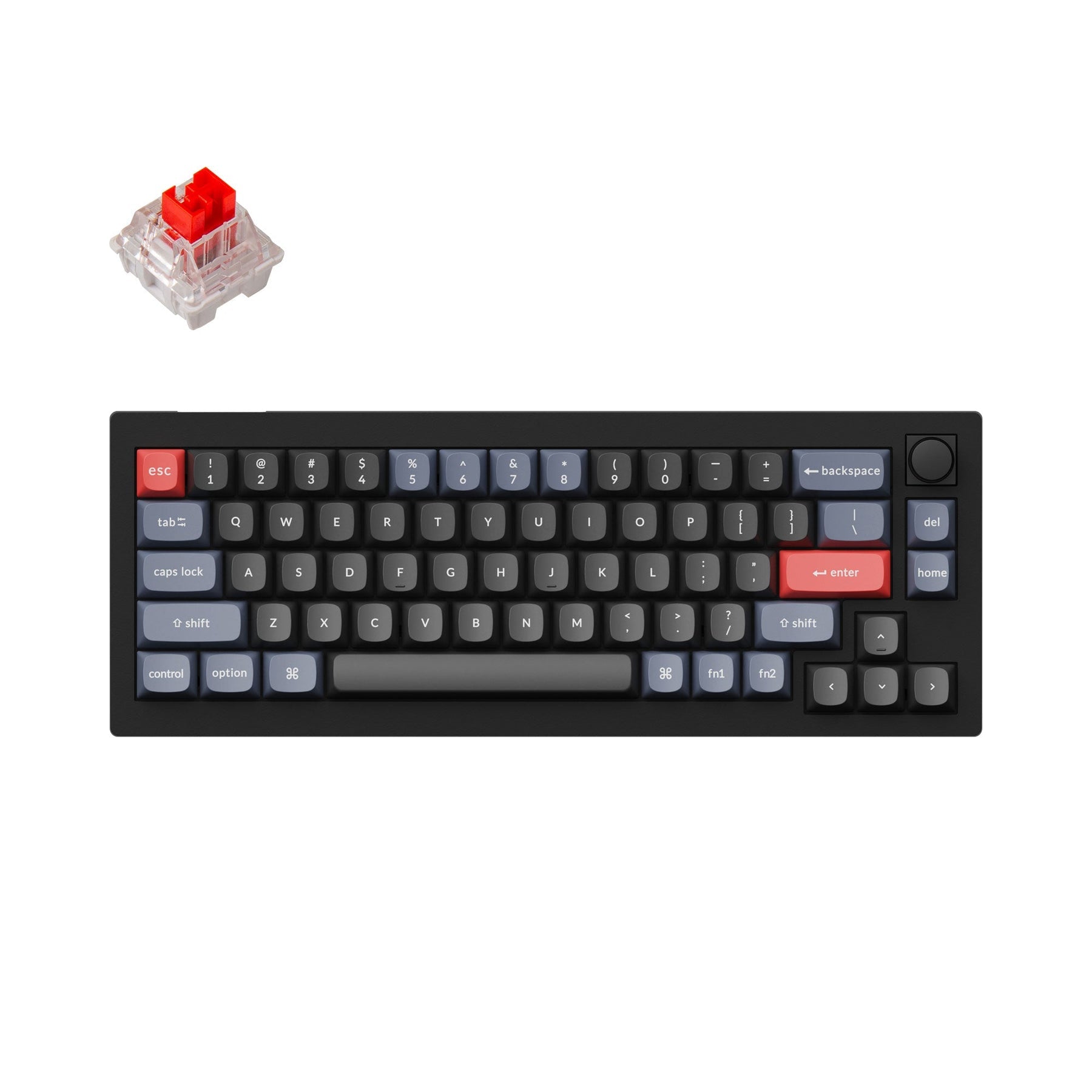 Keychron V2 QMK カスタムメカニカルキーボード（US ANSI 配列）