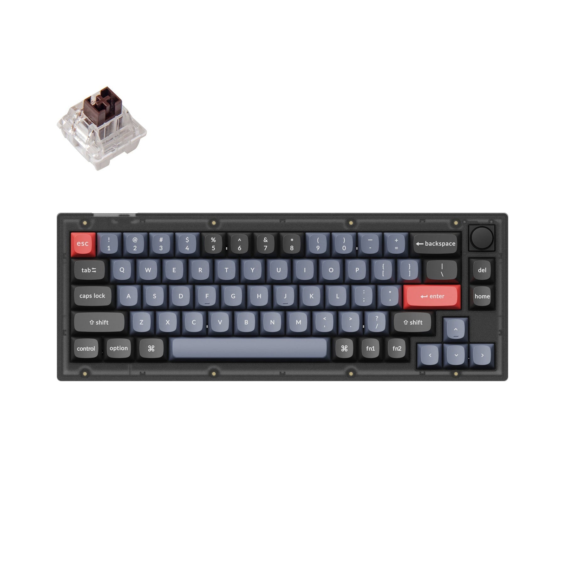 Keychron V2 QMK カスタムメカニカルキーボード（US ANSI 配列）