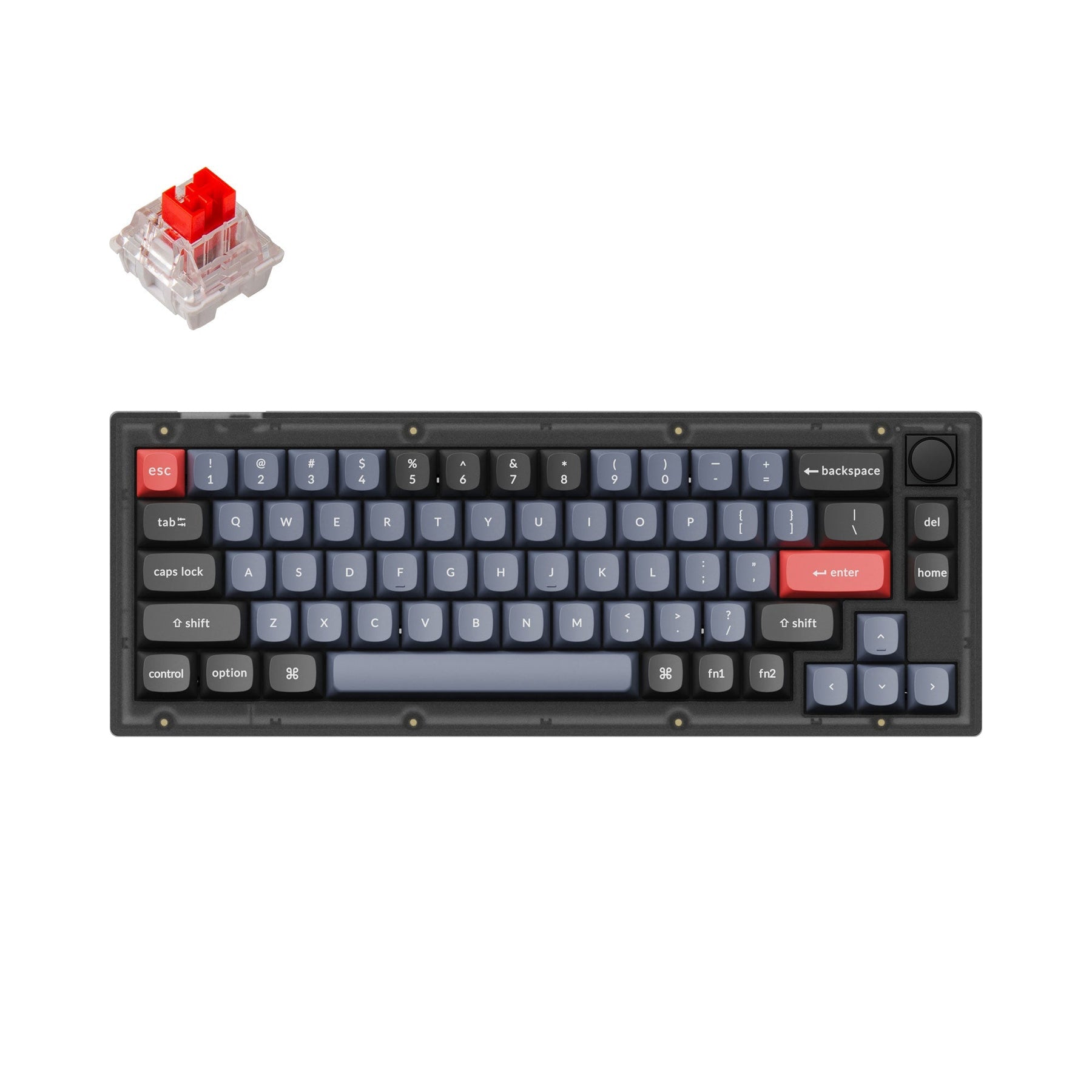 Keychron V2 QMK カスタムメカニカルキーボード（US ANSI 配列）