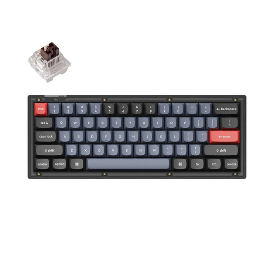 Keychron V4 QMK カスタムメカニカルキーボード（US ANSI 配列
