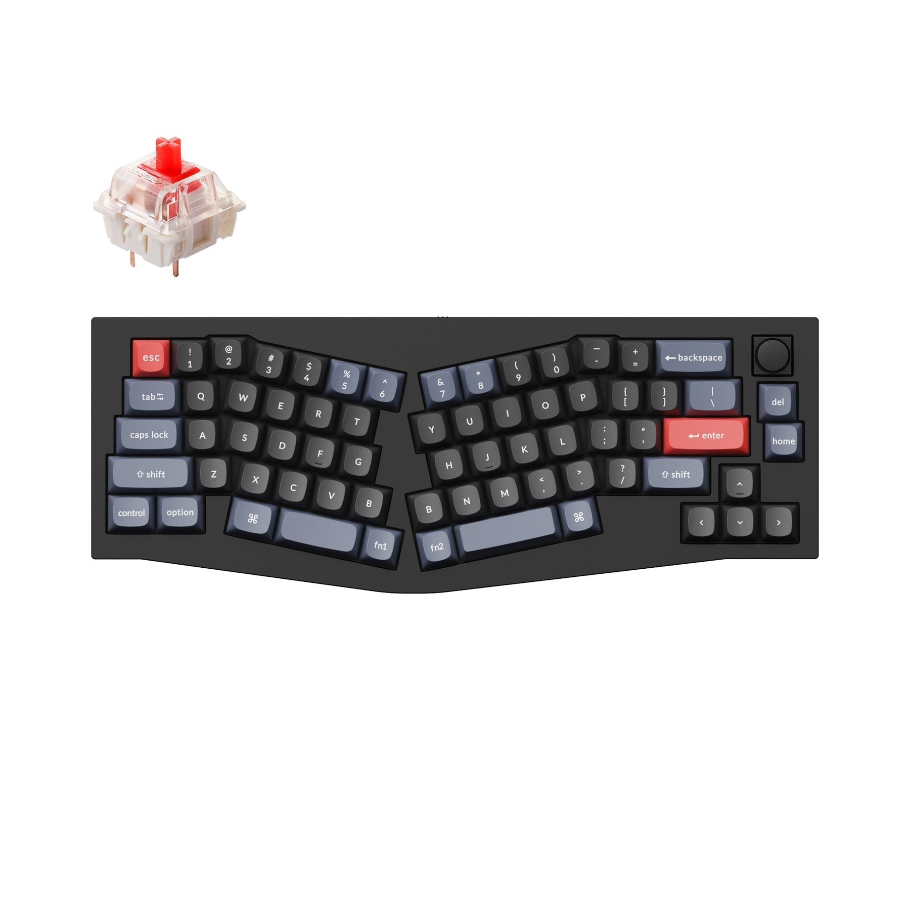 Keychron Q8 (アリスレイアウト）QMKカスタムメカニカルキーボード