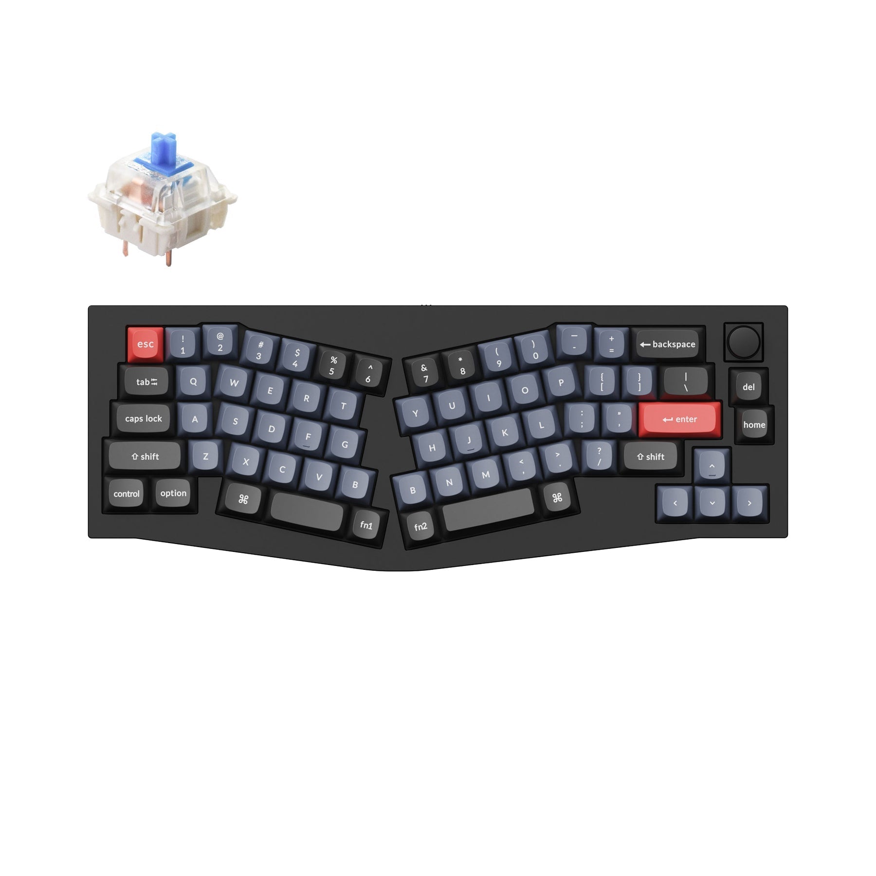 Keychron Q8 (アリスレイアウト）QMKカスタムメカニカルキーボード