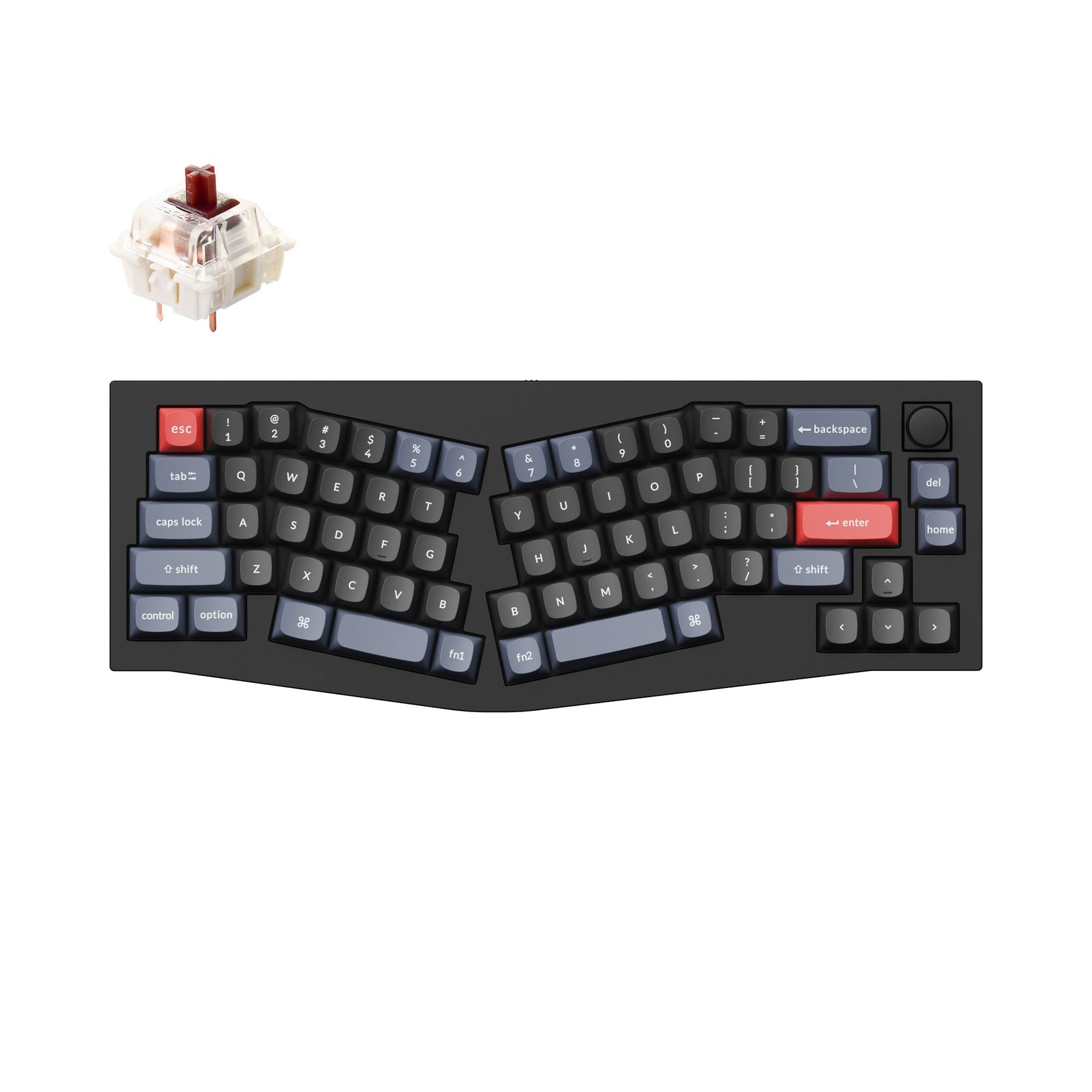 Keychron Q8 (アリスレイアウト）QMKカスタムメカニカルキーボード