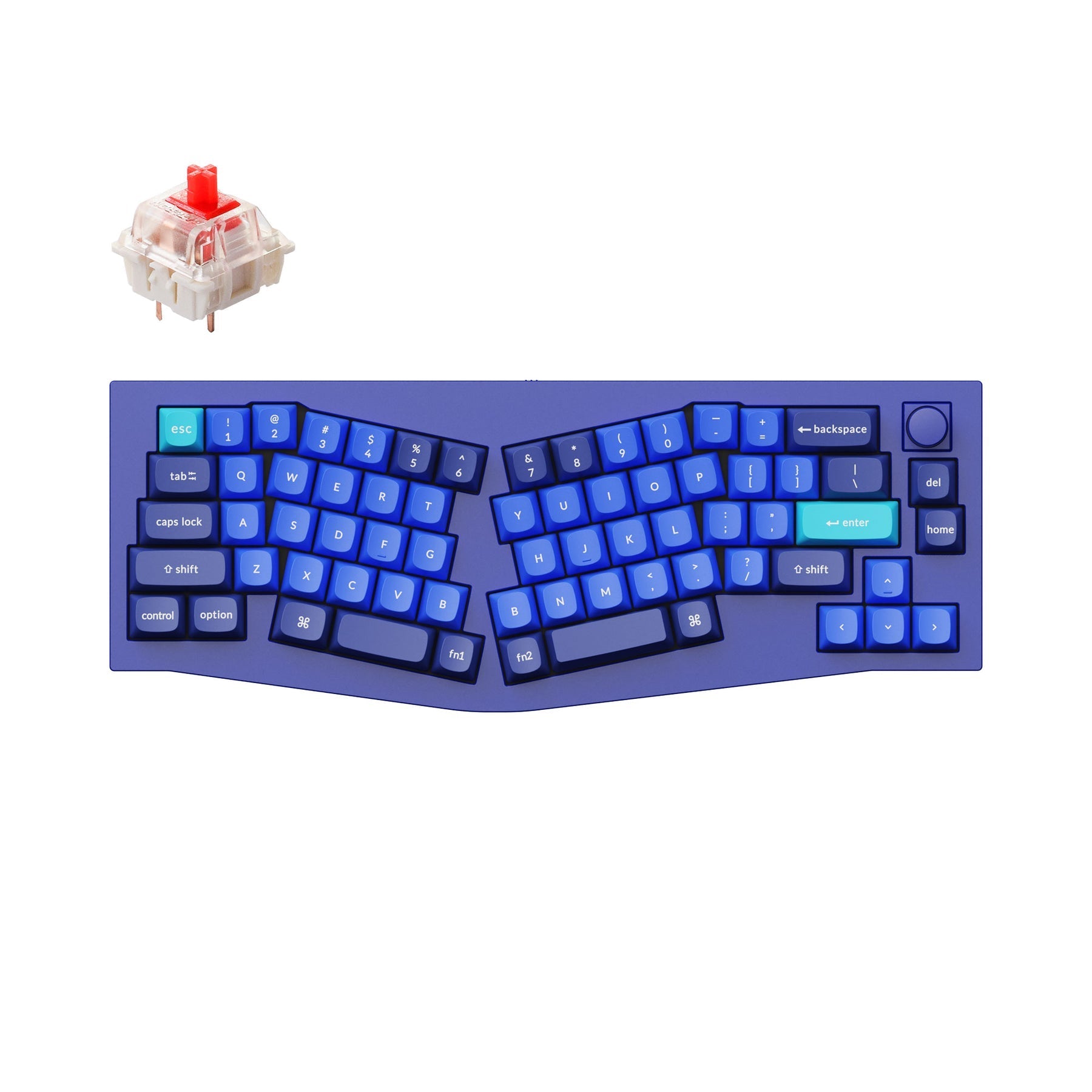 Keychron Q8 (アリスレイアウト）QMKカスタムメカニカルキーボード