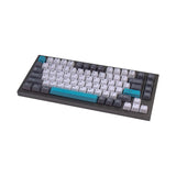 OEM 昇華型染色 PBT キーキャップセット - グレー ホワイト ブルー