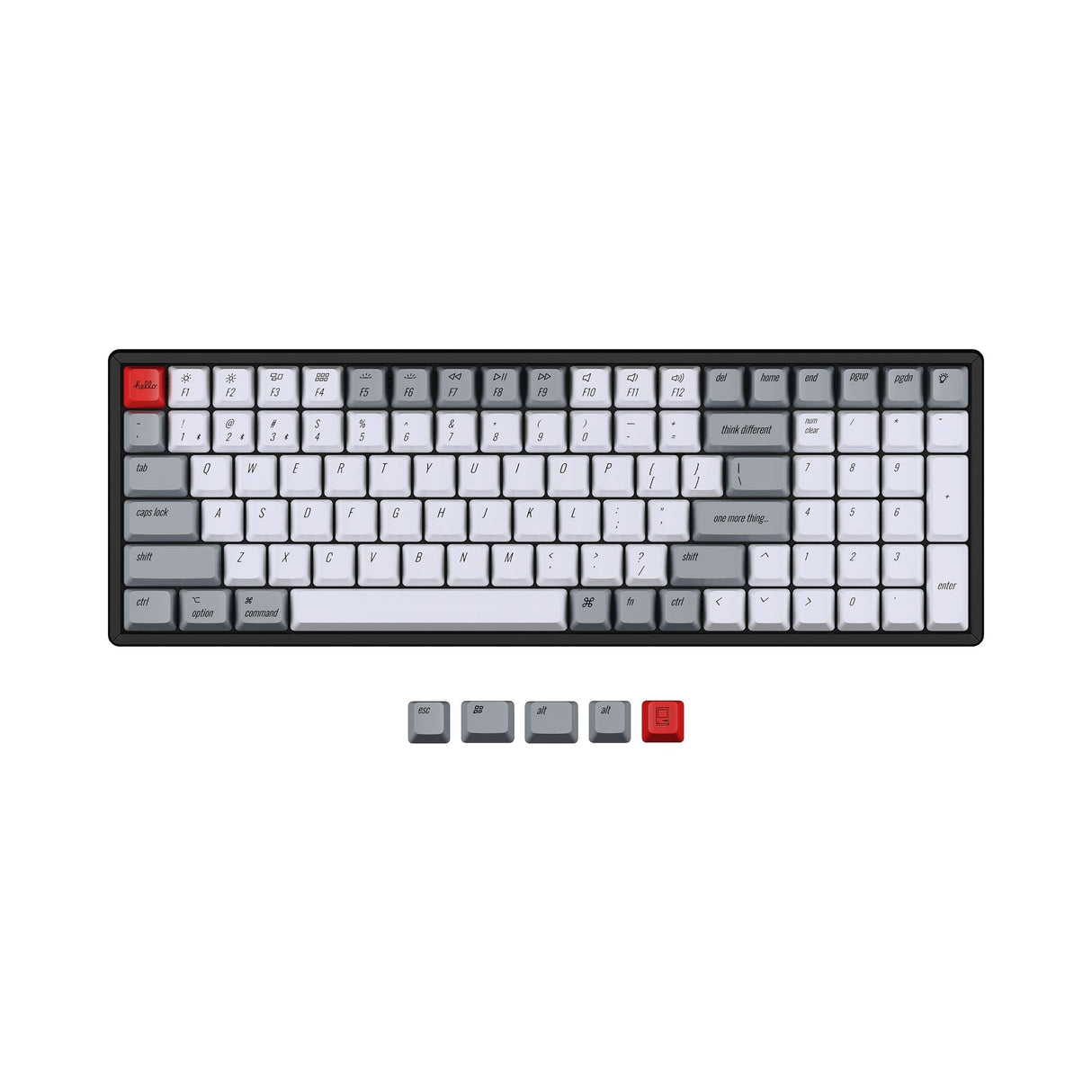 Keychron OEMプロフィール PBT レトロ キーキャップセット